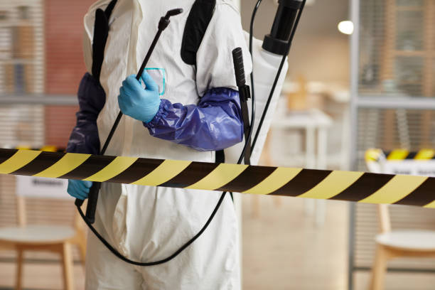 Professional Hoarding Cleanup technician working in New Raymer, CO